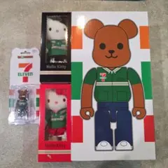 BE@RBRICK 7-11 ベアブリック 400% 100% - メルカリ