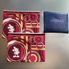 アンバサダーホテル　ミッキールームポーチ2つ　& エコバッグ