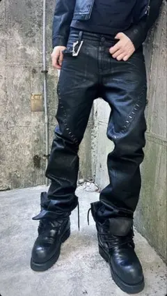 入手困難/名作】CIVARIZE スタッズシャークソールレザーブーツ 26cm