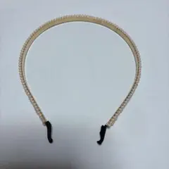 キッズ　パール　カチューシャ