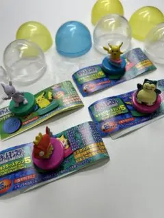 希少　ポケモンキャラクタースタンプ　4点セット　ガチャガチャ