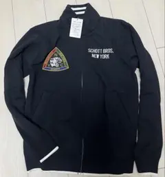 Schott N.Y.C. トラックジャケット ブラック Mのサムネイル