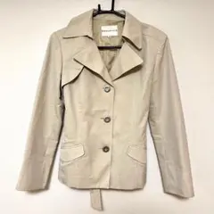 11号 春秋冬トレンチコート 薄ベージュ