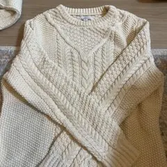 最終値下げLL Bean Signatureケーブルニットセーター Mサイズ