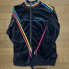 adidas ベロア　トラックジャケット