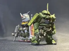 FW GUNDAM CONVERGE ガンダム展限定 リアルタイプガンダム&ザク