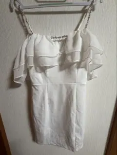 JEWELS ドレス　白　タグ付き