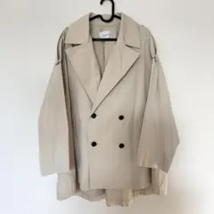 アダムエロペ　ハーフレングストレンチコート