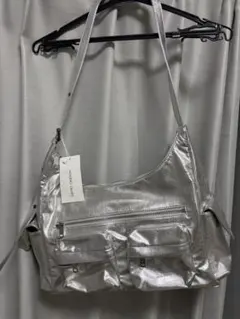 SAMO ONDOH pocket mug bag Lサイズ シルバーのサムネイル
