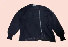 96ss COMME des GARCONS HOMME 麻サマーニットネイビーのサムネイル