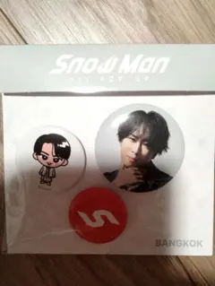 SnowMan ラウール 1st POP-UP ポップアップ バンコク 缶バッジ - メルカリ