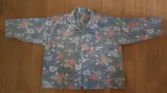 着物リメイク花柄カジュアル羽織