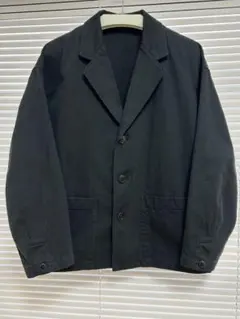 【別注】AURALEE×BEAMS テーラードジャケット ブラック フィンクス 別注】AURALEE×BEAMS テーラードジャケット ブラック フィンクス