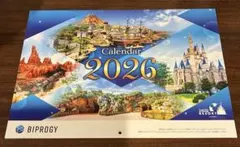 【非売品】BIPROGYディズニーパークカレンダー 2026