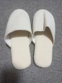 無印良品 ルームシューズ 生成り