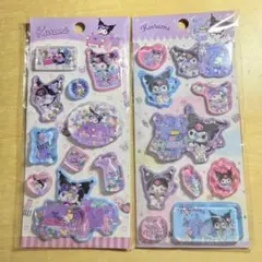 サンリオ クロミ ウォーターインシール 2枚セット オイル入りぷっくり　液体