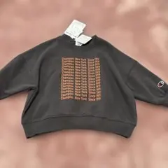 新品未使用タグ付き Champion トレーナー グレー サイズ90