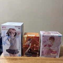 御坂美琴　フィギュア　3個