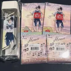 伊波ライ 海の家 ボトル アクスタ 缶バッジ