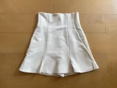 スナイデル フレアハイウエストスカショーパン　０サイズ アイボリー