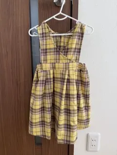 BREEZE 新品・タグ付き　チェック ワンピース 90のサムネイル