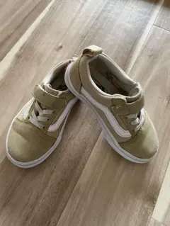 Vans ベージュ スニーカー　16㎝