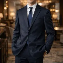 ONLY スーツジャケット ストライプ ウール100% イタリア素材 ビジネス