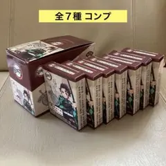 鬼滅の刃 鐔チャームコレクション 全７種 コンプ 開封済 キーホルダー