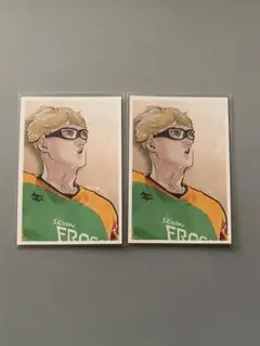 ハイキュー 思い出スナップフォトカード 月島蛍 2枚