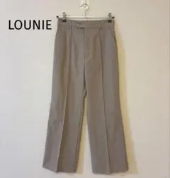 新品未使用LOUNIE ラインアクセントワイドパンツ - メルカリ