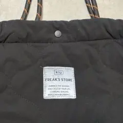 【美品】KiU × FREAK'S STORE 別注 パデット 巾着 ショルダー