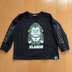 【サイズ110】xlargekidst トレーナー　ブラック