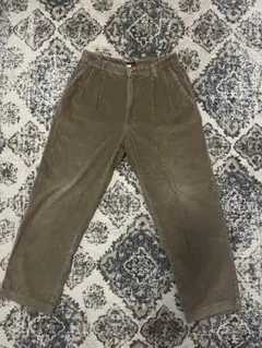 【美品】90年代 TOMMY HILFIGER 2タック コーデュロイパンツ古着