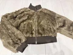 WEGO ウィゴー フェイクファーショートブルゾン