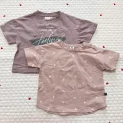 フタフタ しまむら Tシャツ 2枚セットのサムネイル
