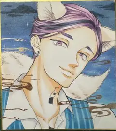 東京リベンジャーズ 灰谷蘭 手描きイラスト ファンアート 色紙