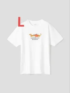 【グラニフ】L 在庫最終 ナガスギルイヌとポチタ｜Tシャツ チェンソーマン