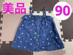 美品！Baby GAP 女の子　90 トップス　デニム　ワンピース　チュニック