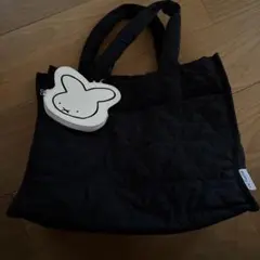美品　ミッフィートートバッグ　キルティング　70th