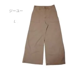 GU チノパン ワイドパンツ オーバーサイズ L アメカジ