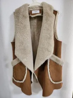 お買い得❗フェイクファーベスト