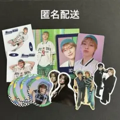 straykids アイエン JYPポップアップ トレカ ステッカー ポスカほか