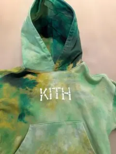 KITH グリーンタイダイ パーカーセット