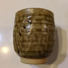手作り陶器カップ 茶色７個