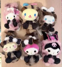 サンリオキャラクターズ　ギャルらび♡マスコット　コンプリート