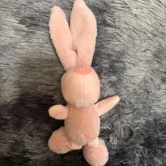 ウサギ型ぬいぐるみ キーチェーン付き