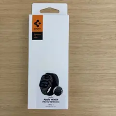 Spigen Apple Watch バンド ブラック 49/45/44mm