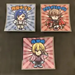 にじさんじ　ビックリマンシール 西園チグサ　成瀬鳴　セラフダズルガーデン　3枚