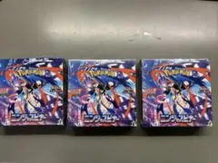 シュリンク有　ポケモンカードbox 　ニンジャスピナー３箱