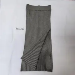 【美品サイズ1】HYKE ウール混 プリーツ ラップ ロング スカート HYKE - 【美品】 HYKE / ハイク | プリーツロングスカート | 2